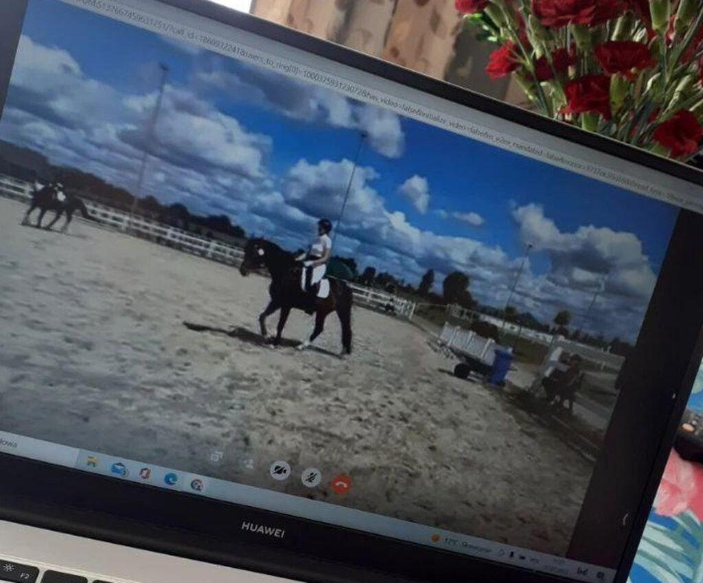 Trening ujeżdżeniowy online - opinia