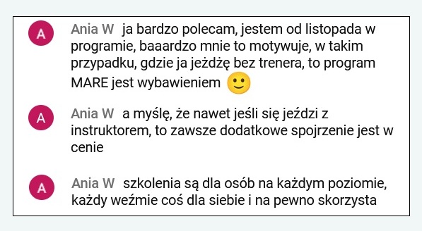 Program MARE - opinie