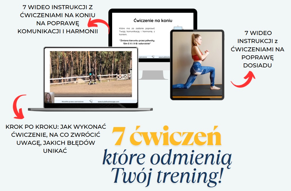 7 ćwiczeń jeździeckich, które odmienią Twój trening!